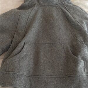 Lululemon Gray Scuba With Embrodiry